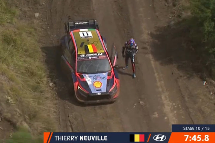 ΕΚΟ Ράλλυ Ακρόπολις: Τέλος στις βλέψεις νίκης του Νεβίλ, εγκατέλειψε στην 10η Ειδική