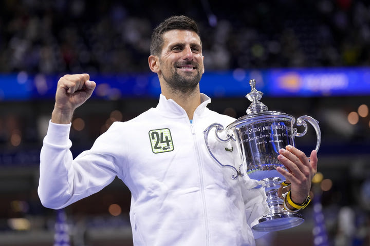 Τζόκοβιτς: Έφτασε τα 24 Grand Slam και τα τέσσερα στο US Open
