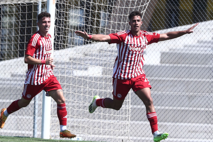 Κ19 ΑΕΚ – Ολυμπιακός 1-2: Το ντέρμπι των μικρών βάφτηκε ερυθρόλευκο