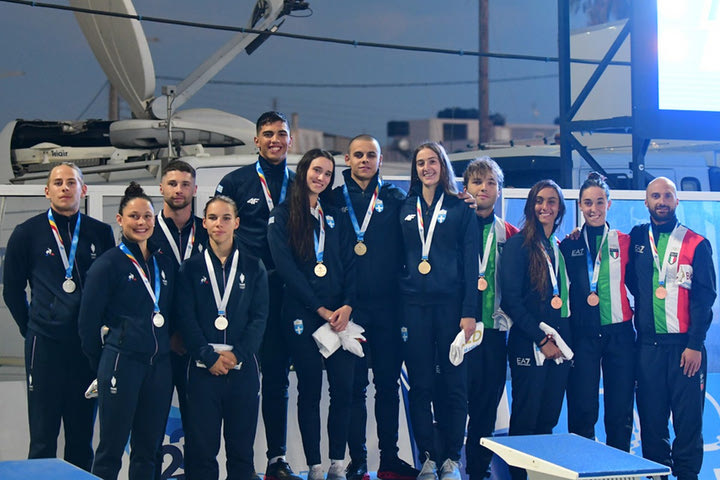 Ελληνικός θρίαμβος με 4 χρυσά, 2 ασημένια και 3 χάλκινα για την εθνική μας ομάδα της τεχνικής κολύμβησης