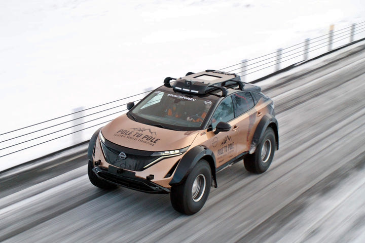 Το ηλεκτρικό SUV Nissan Ariya πέρασε τον Ισημερινό