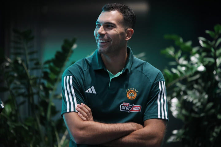 Σλούκας: “Ο βασικός στόχος του Παναθηναϊκού είναι προφανώς το πρωτάθλημα”