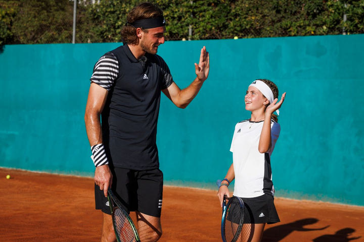 Ο Στέφανος Τσιτσιπάς ξανά στο Tennis Club Glyfada