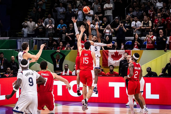 MundoBasket 2023, ΗΠΑ – Καναδάς: Ο Μπρίτζες έστειλε τον μικρό τελικό στην παράταση με ανεπανάληπτο τρίποντο