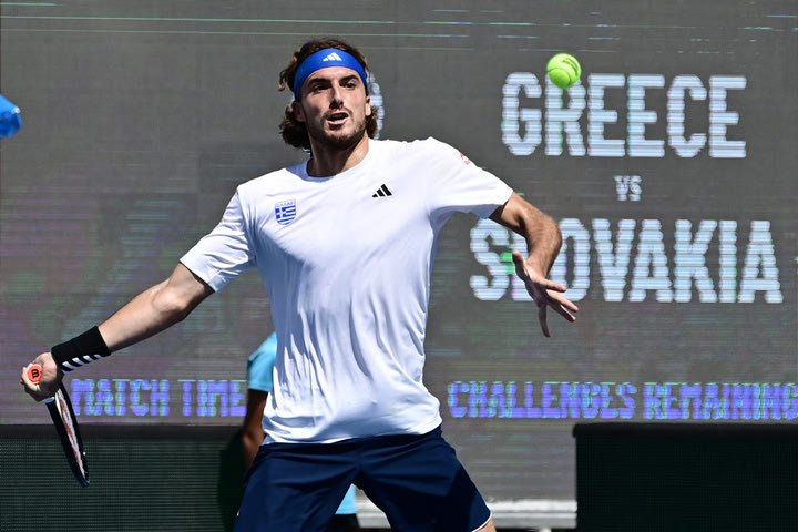 Davis Cup, Τσιτσιπάς: Πού θα δείτε τις μάχες της Εθνικής ομάδας
