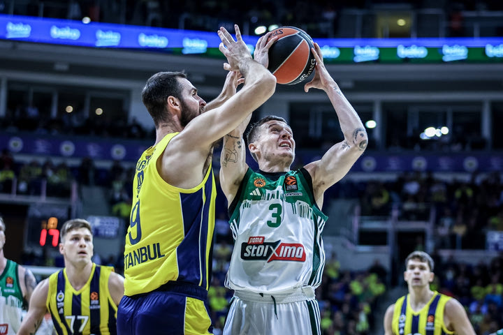 Φενέρμπαχτσε – Παναθηναϊκός 83-69: Ο Παπαγιάννης πλήγωσε τους πράσινους στο πρώτο εκτός έδρας ματς της σεζόν