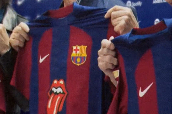 Μπαρτσελόνα: Θα έχει το logo των Rolling Stones στην φανέλα της στο Clasico με τη Ρεάλ