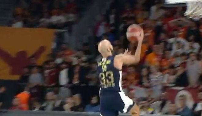 Τα highlights του Καλάθη στη νίκη της Φενέρμπαχτσε επί της Γαλατάσαραϊ