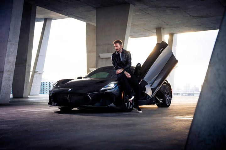 Μπέκαμ: Η συλλογή “Fuoriserie DB Essentials” της Maserati έχει την υπογραφή του