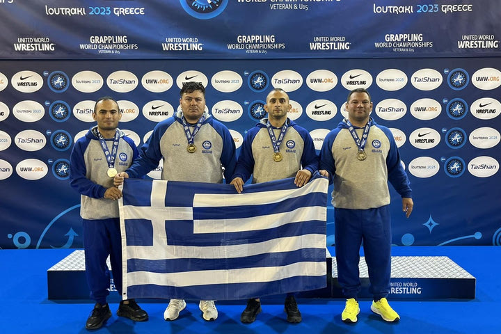 Πέντε μετάλλια στο Παγκόσμιο πρωτάθλημα Βετεράνων