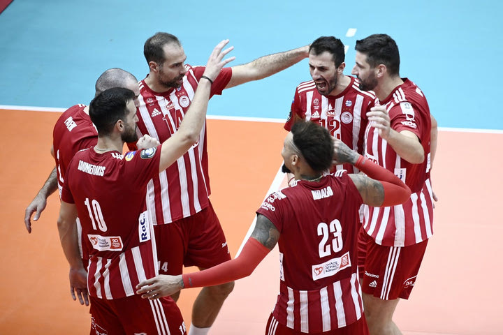 Ολυμπιακός βόλεϊ ανδρών: Στους ομίλους του Champions League οι ερυθρόλευκοι
