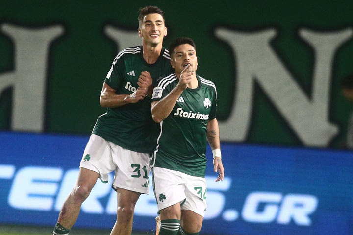 Το 2-0 του Παναθηναϊκού με το άπιαστο σουτ του Παλάσιος