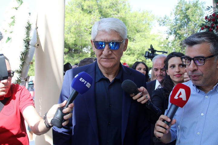 Γιάννης Ιωαννίδης: Ο Παναγιώτης Γιαννάκης στην επιμνημόσυνη δέηση του θρυλικού προπονητή