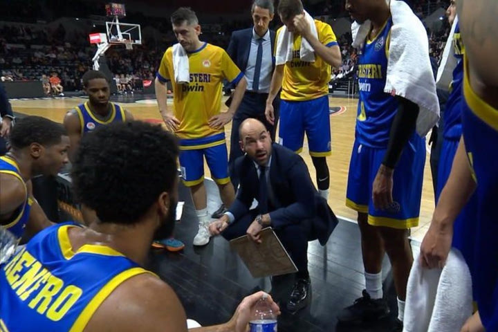 Λε Μαν – Περιστέρι bwin: Έξαλλος σε τάιμ άουτ ο Βασίλης Σπανούλης