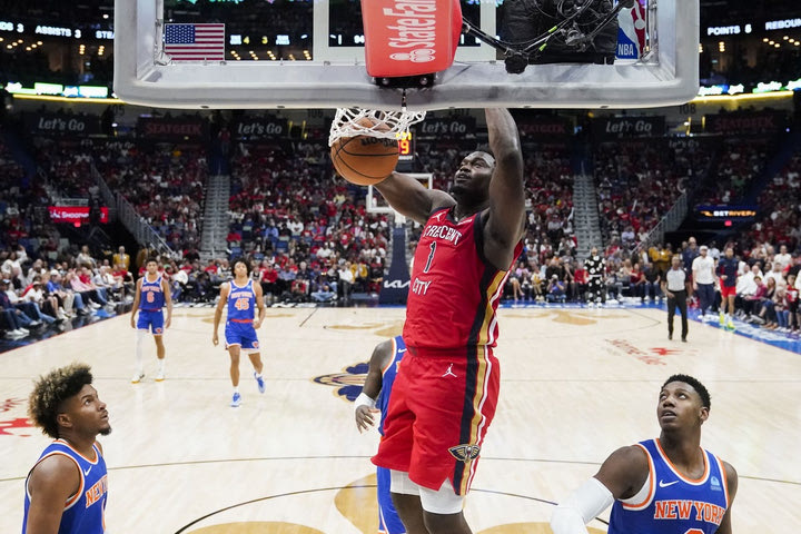 NBA: Ο Γουίλιαμσον “κατάπιε” τους Νικς, νίκη με 96-87 των Πέλικανς