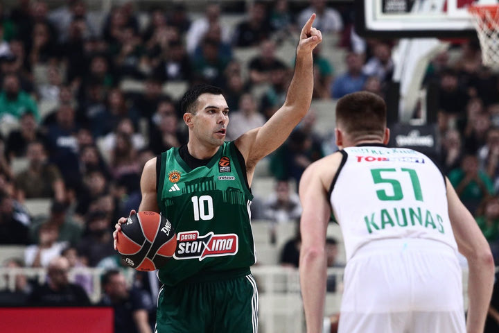 Η βαθμολογία της EuroLeague μετά από την νίκη του Παναθηναϊκού επί της Ζάλγκιρις