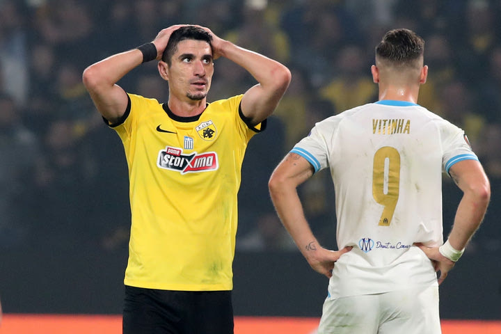 ΑΕΚ – Μαρσέιγ 0-2: Το πάλεψε, αλλά οι Μάσσαλοι την τιμώρησαν δύο φορές