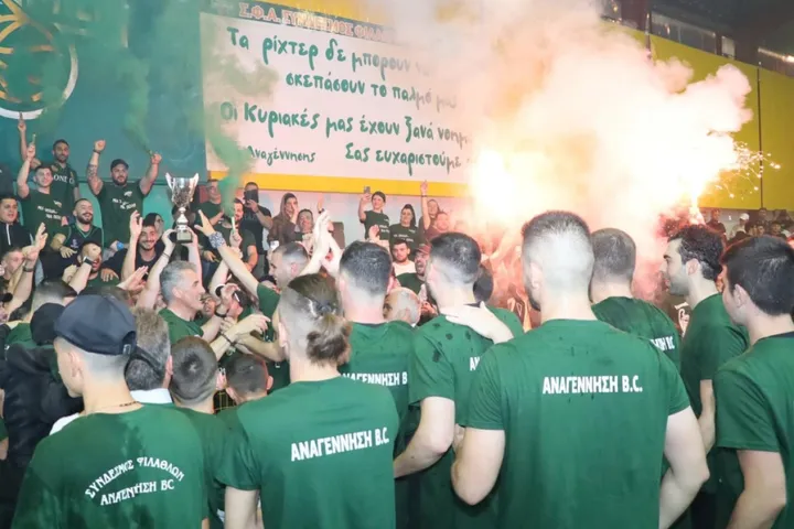 ”Τα ρίχτερ δεν μπορούν να σκεπάσουν τον παλμό μας”: Η Αναγέννηση Αρκαλοχωρίου είναι εδώ και ζει το όνειρό της μέσα από το μπάσκετ