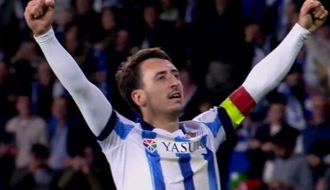 Το 2-0 του Οϊαρθάμπαλ κόντρα στην Μπενφίκα από γκάφα του Οταμέντι