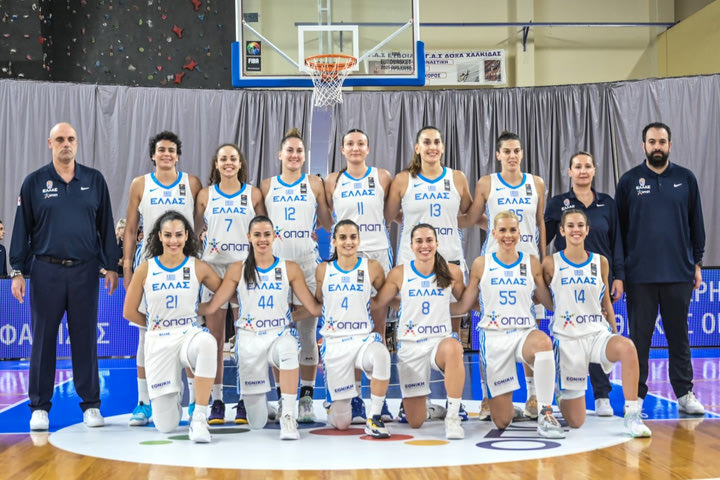 Ελλάδα – Τσεχία 77-66: Νίκη για τα γαλανόλευκα κορίτσια στο αντίο της Σταμάτη