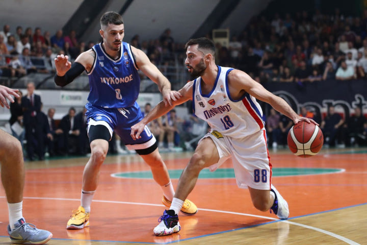 Elite League: Ο Πανιώνιος έβαλε τέλος στο νικηφόρο σερί της Μυκόνου με πειστική εμφάνιση
