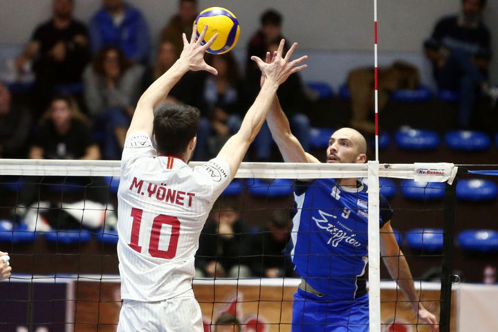 Κηφισιά – Γαλατάσαραϊ 0-3: Ηττήθηκε στον πρώτο της αγώνα στο CEV Challenge Cup
