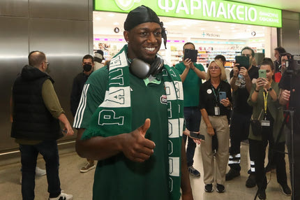 Παναθηναϊκός: Στην Ελλάδα ο Κέντρικ Ναν