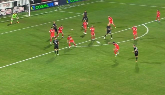 Ο ΟΦΗ με γκολάρα του Θοράρινσον έκανε το 1-1 κόντρα στον Βόλο