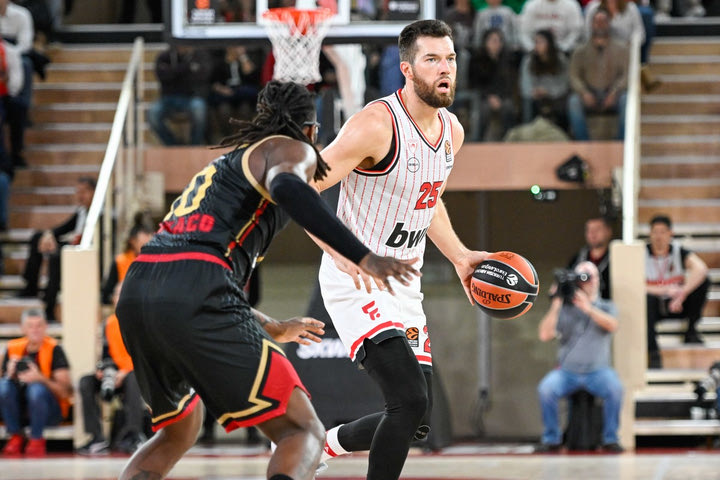 Η βαθμολογία της EuroLeague μετά από την ήττα του Ολυμπιακού στο Μόντε Κάρλο και την πρώτη ήττα της Ρεάλ