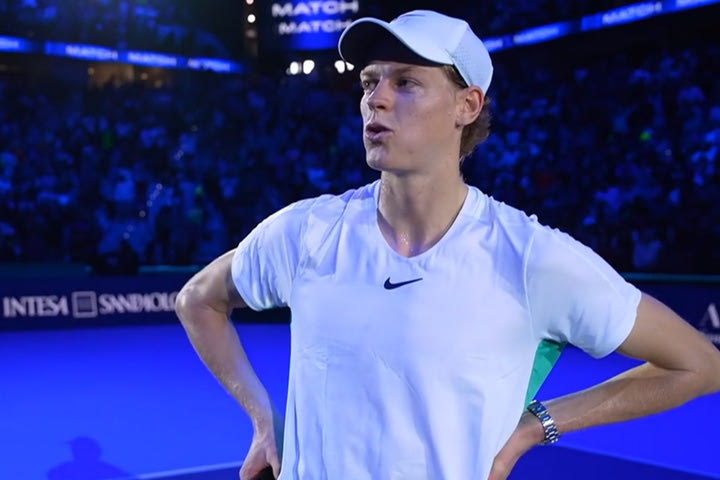 Ο Σίνερ αποθεώθηκε από τους Ιταλούς και συγκινήθηκε