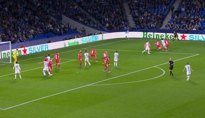 Το 1-0 του Μερίνο για τη Ρεάλ Σοσιεδάδ