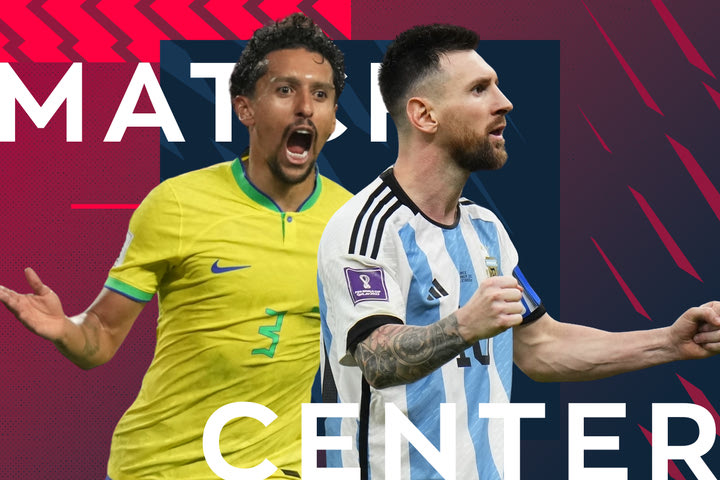 LIVE Streaming: Βραζιλία – Αργεντινή