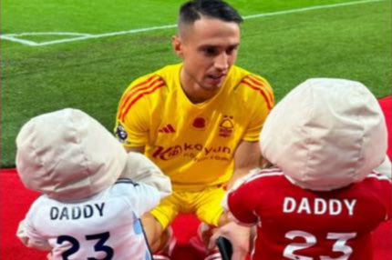 Ο Βλαχοδήμος έκανε ντεμπούτο με την Νότιγχαμ, έχοντας στο πλευρό του τα παιδιά του