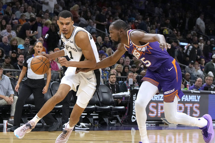 NBA, Βικτόρ Γουεμπανιαμά: Τα highlights από την μυθική 38αρα του κόντρα στους Σανς