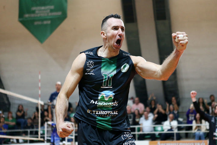 Volley League ανδρών: Τεράστια νίκη του Μίλωνα, επιβλήθηκε 3-1 σετ του ΠΑΟΚ