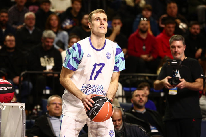 Ο Λαουρίνας Μπελιάουσκας του ΠΑΟΚ πήρε τον διαγωνισμό τριπόντων στο All-Star Game της Καρδίτσας