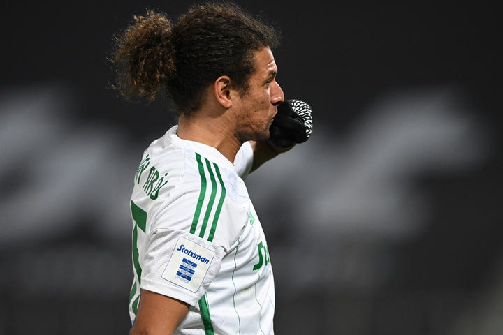 Το 2-0 του Παναθηναϊκού επί του Βόλου με την κεφαλιά του Αράο