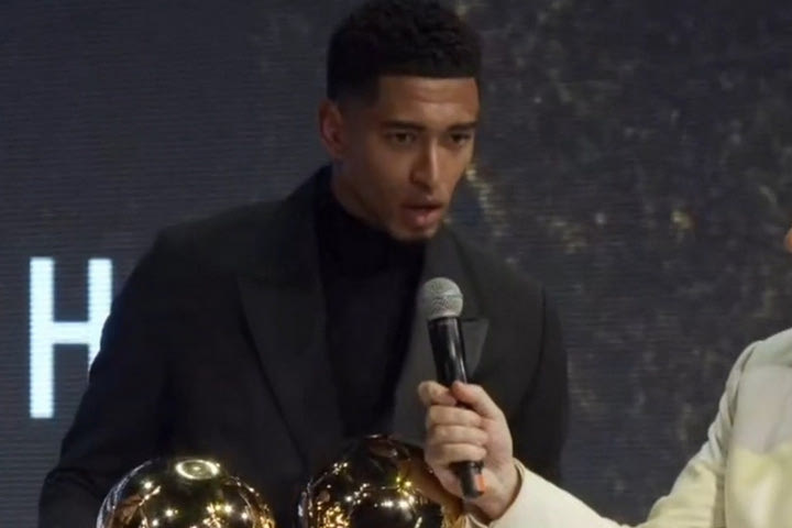 Μπέλιγχαμ: “Υπερήφανος για το βραβείο Golden Boy, η Ρεάλ είναι η καλύτερη ομάδα στον κόσμο”