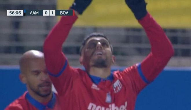 Το 1-1 του Βόλου με τον Γκαρσία