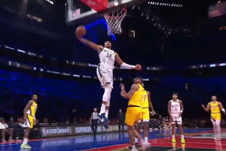 NBA: Πλούσιο θέαμα από τον Γιάννη Αντετοκούνμπο στο Top-10, στην κορυφή το poster του Τέρνερ στον Greek Freak