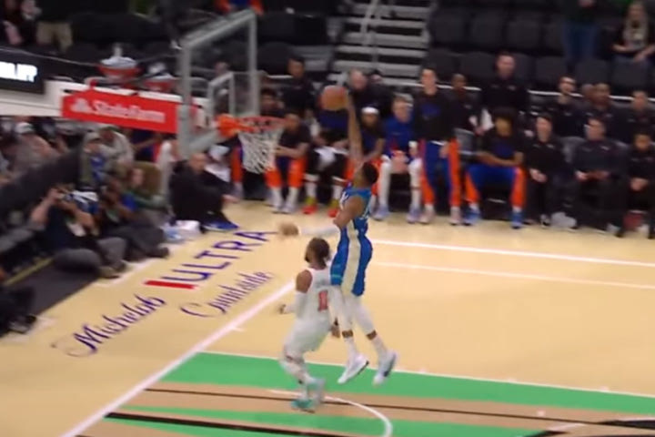 NBA: Θεαματικός και “διπλός” Γιάννης Αντετοκούνμπο στο Top-5, στην κορυφή η μαγική ασίστ του ΛεΜπρόν
