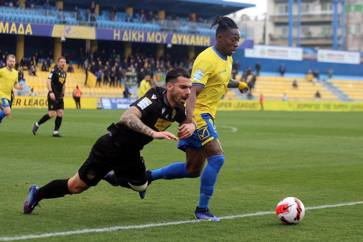 Το 1-0 για τον Παναιτωλικό με ωραίο σουτ εκτός περιοχής του Νταγκό