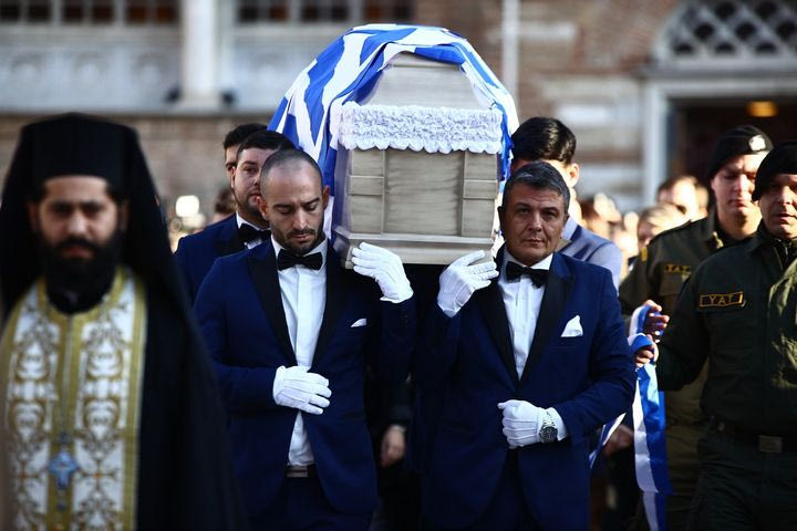 Γιώργος Λυγγερίδης: Συγκίνησε ο επικήδειος λόγος του επικεφαλής της διμοιρίας