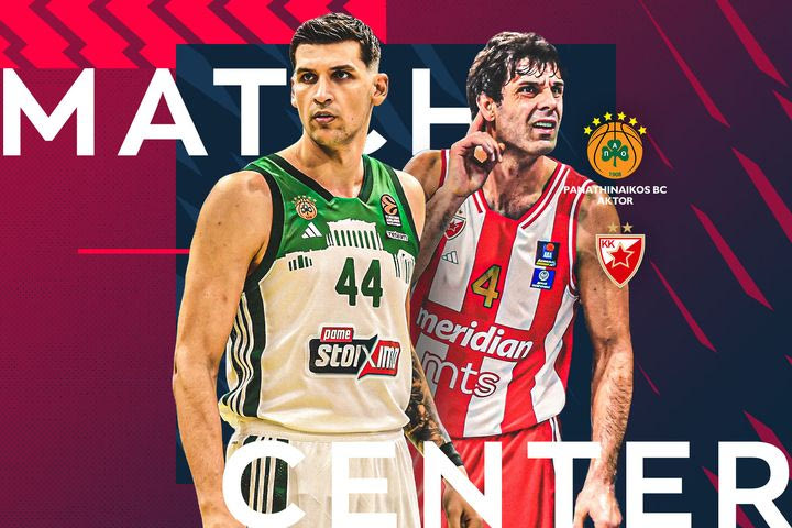 LIVE: Παναθηναϊκός AKTOR – Ερυθρός Αστέρας