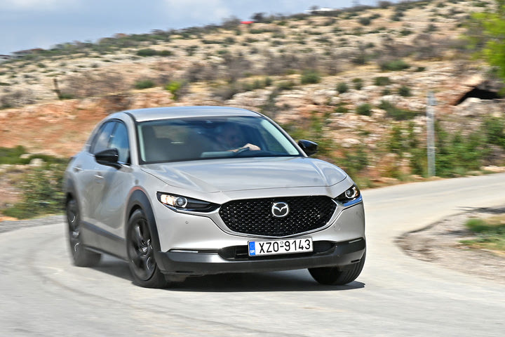 Δοκιμή του Mazda CX-30, του “διαφορετικού” SUV με τους 186 ίππους