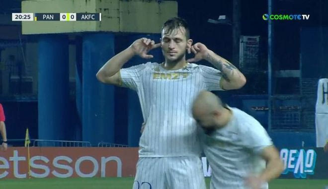 Το 1-0 της Athens Kallithea με τον Μουστακόπουλο