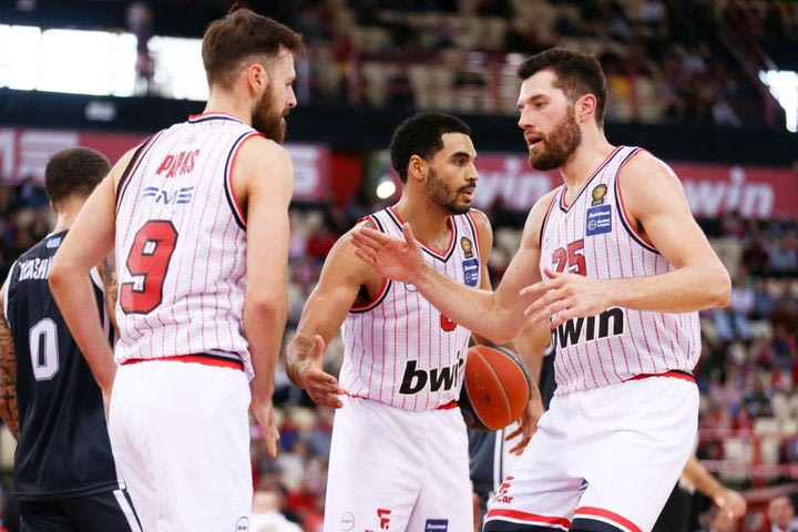 Η βαθμολογία της Stoiximan Basket League μετά την άνετη επικράτηση του Ολυμπιακού κόντρα στον Απόλλωνα Πάτρας