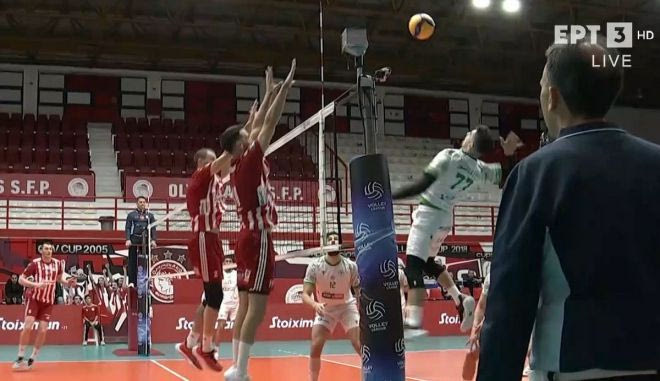 Ο Ολυμπιακός έκανε το 2-1 με το μπλοκ του Κουμεντάκη
