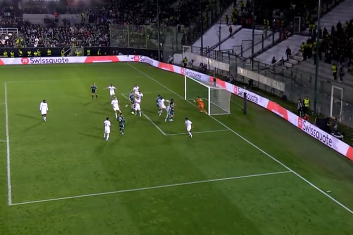 Ο Ιωαννίδης με το κεφάλι μείωσε σε 2-1 στο Παναθηναϊκός – Μακάμπι Χάιφα