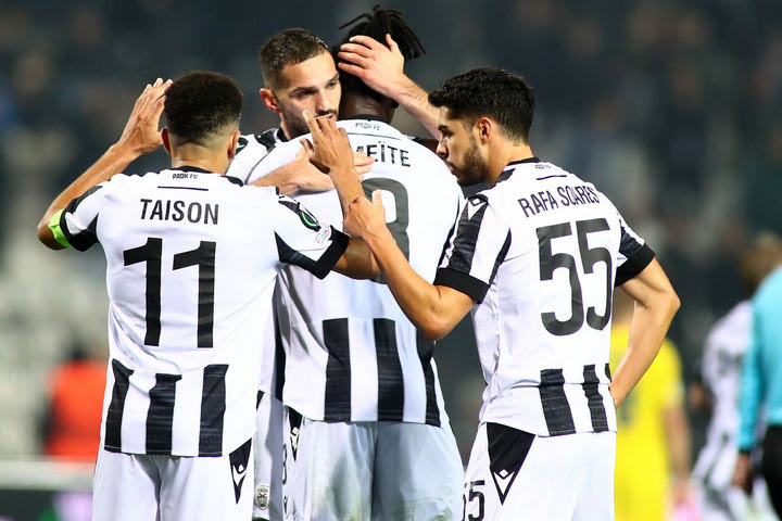 Το 3-1 για τον ΠΑΟΚ με το αυτογκόλ του Τοΐβιο